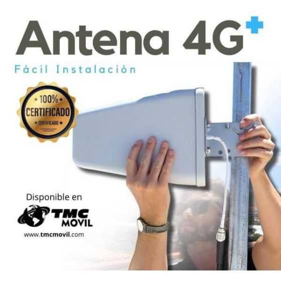 Antena Logarítmica Periódica CuatriBand™ - 700-2700MHz - Compatible Módem de Internet 4G - TMC MÓVIL®