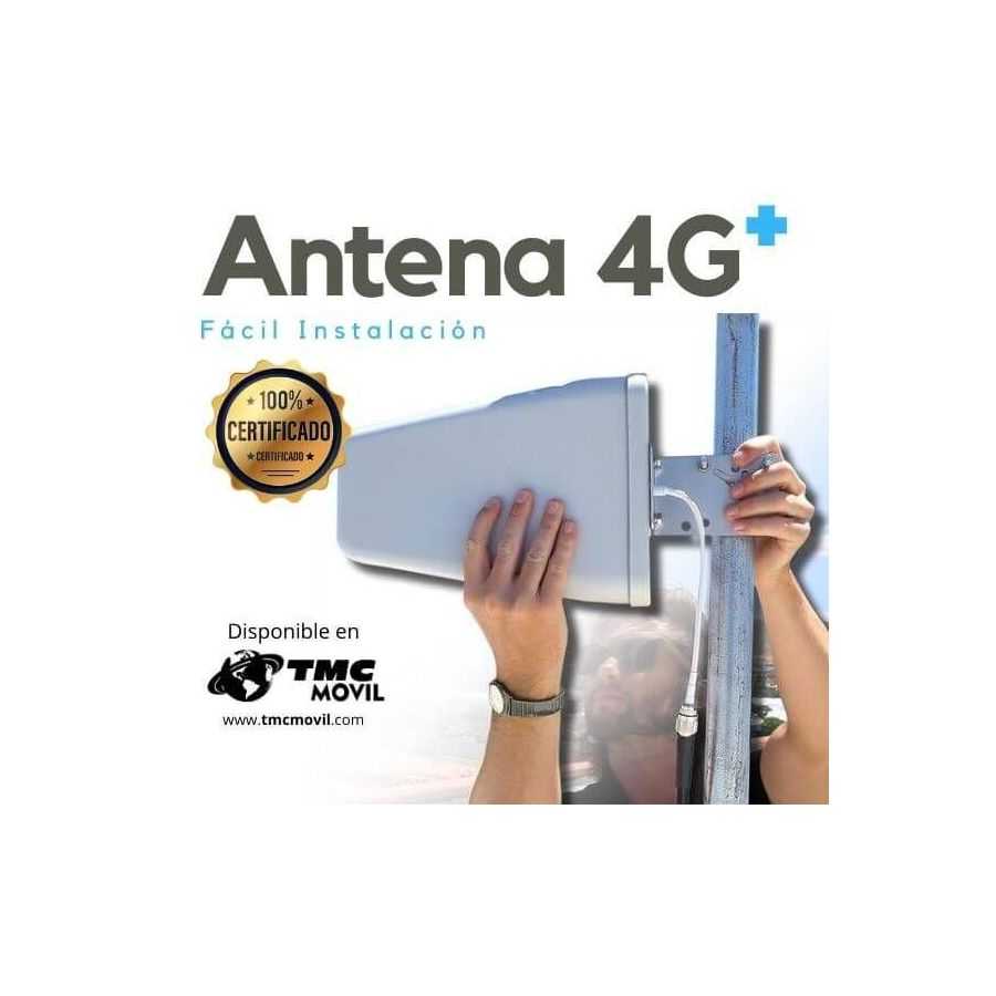 Antena Logarítmica Periódica CuatriBand™ - 700-2700MHz - Compatible Módem de Internet 4G - TMC MÓVIL®