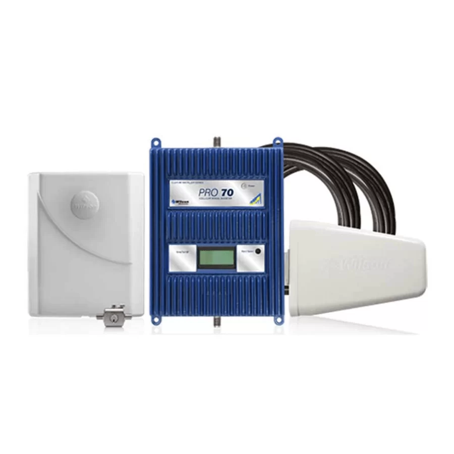 KIT Amplificador de señal Wilson Pro 70 (75 Ohm) Repotenciado COL - Empresas