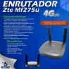 Modem de Internet Enrutador ZTE MF275U 4GLTE + x2 Antenas Omnidireccionales 5dBi + Batería 2300MaH Homologado