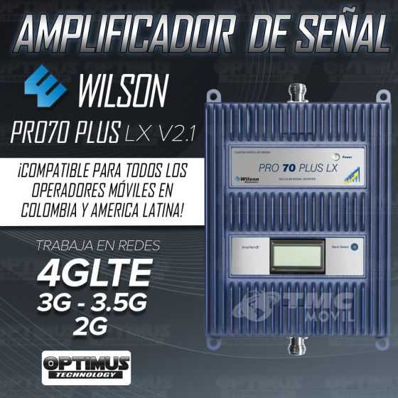 KIT Amplificador de señal WilsonPro 70 Plus LX - Versión 2.1