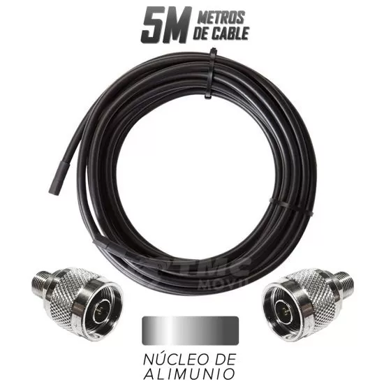 Cable LMR-400 x2 Conectores...