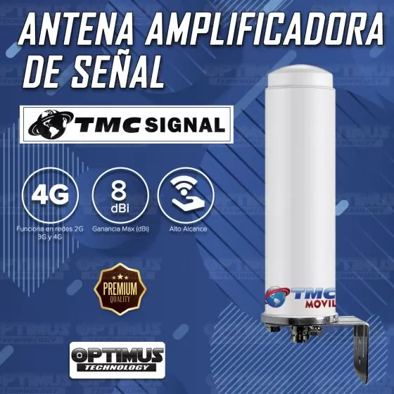 Antena de señal Omnidireccional TMC SIGNAL SC-295W Enrutador Planta telefónica Amplificador