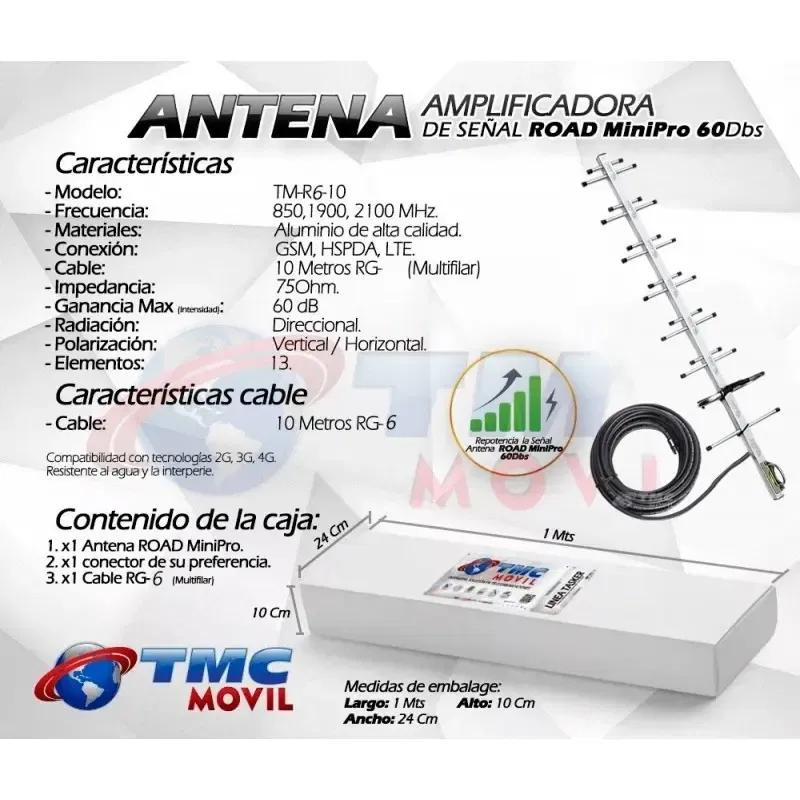 ANTENA YAGI ROAD MINIPRO 60dB