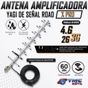 ANTENA AMPLIFICADORA DE SEÑAL ROAD X PRO 60DBS