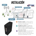 KIT AMPLIFICADOR DE SEÑAL TMC SIGNAL PLUS DE 65DB + ANTENA TASKER 17DB + ANTENA DOMO PLUS INTERNO