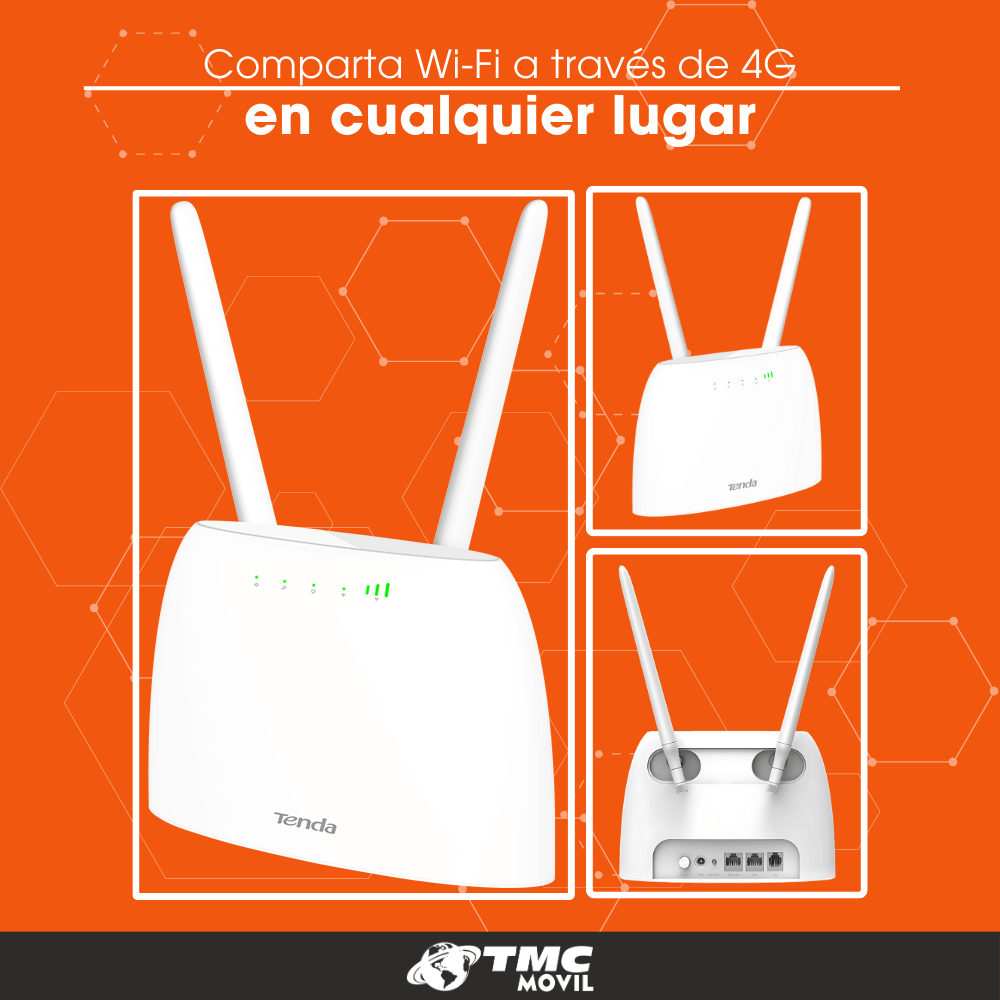 ROUTER 4G, 5G LTE TENDA N300