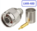 CONECTOR N MACHO LMR-400 TMC MOVIL® COLOMBIA PONCHAR (CRIMP)