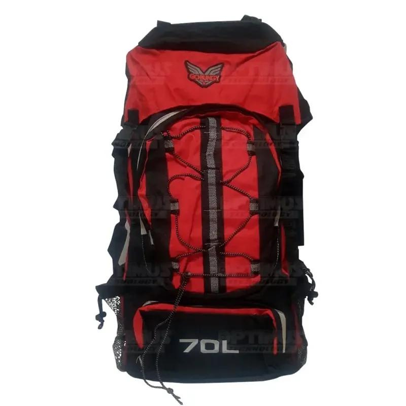 MALETA MOCHILA OPTIMUS TRAVELS 70L (ROJO)