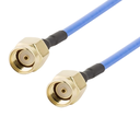 Conector Pigtail Jumper SMA Macho RP A SMA Macho RP con Cable RG402 Con Cubierta Azul 30 Cm