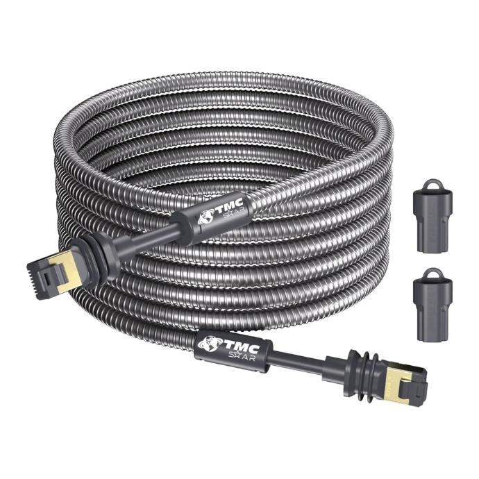 Cable blindado de 25 Metros compatible con Starlink Gen 3 V4 exterior | TMC STAR