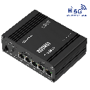 Router TELTONIKA Original RUTM51 5G y 4GLTE, Doble Simcard CAT12, Wifi DualBand 5 Puertos Ethernet,5G NR: n1, n3, n5, n7, n8, n20, n28, n38, n40, n41, n66, n77, n78 LTE-FDD: B1, B2, B3, B4, B5, B7, B8, B20, B28, B66 LTE-TDD: B38, B40, B41