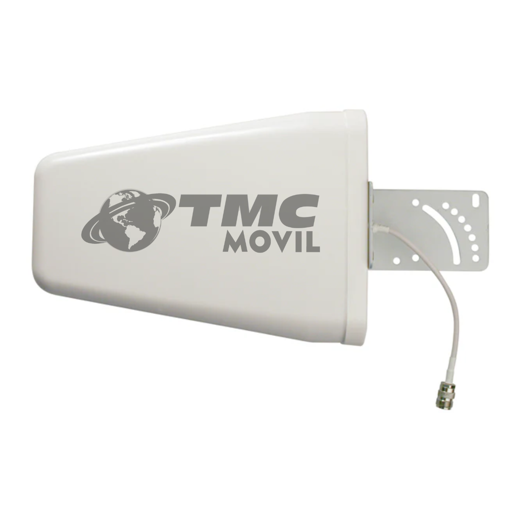 ANTENA YAGI DIRECCIONAL TMC  CUATRIBAND™ 4GLTE 65DB 9DBI 150W SELLADO ABS (N HEMBRA)